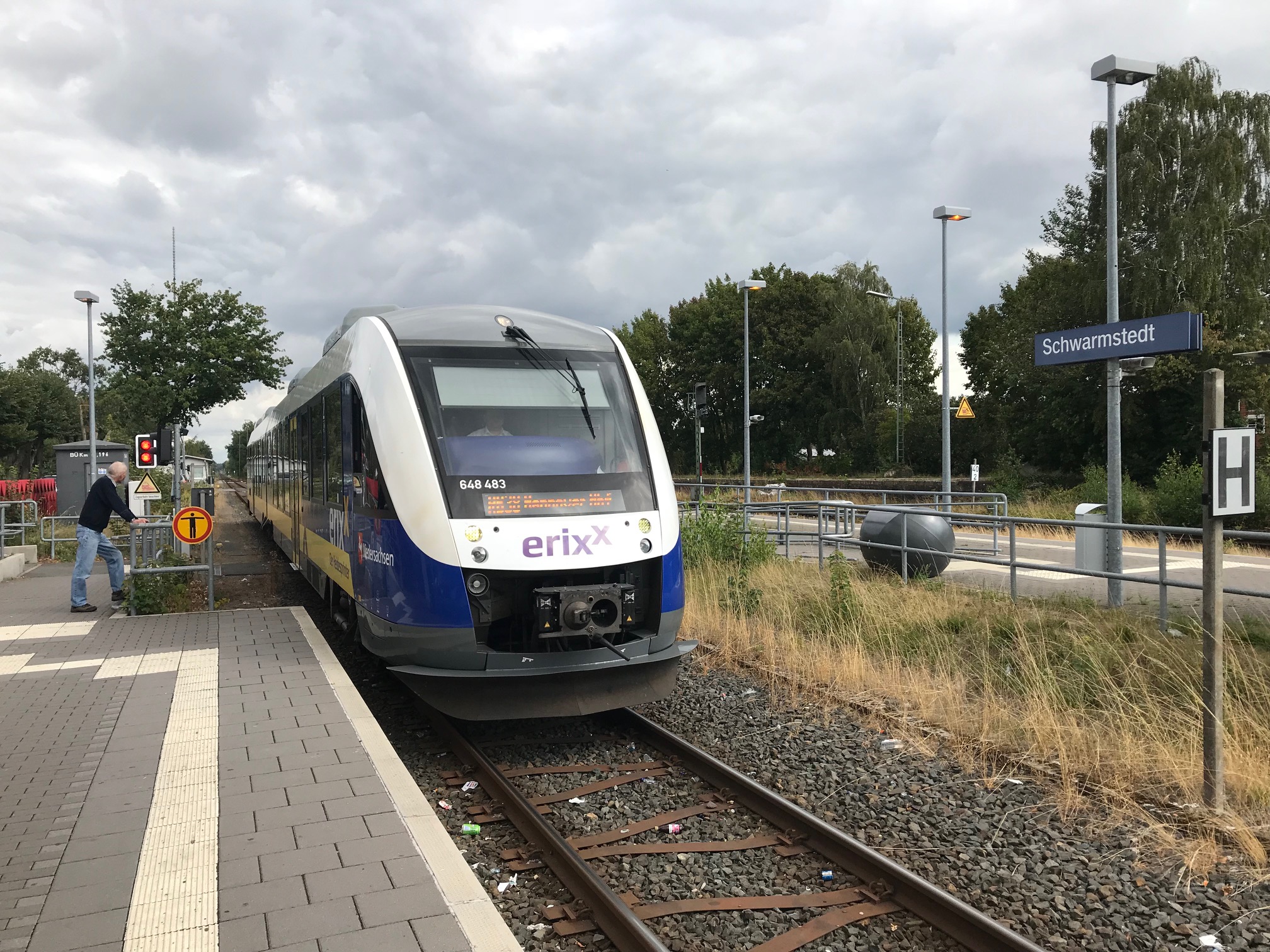 Zug fährt von Schwarmstedt direkt zur Messe nach Hannover